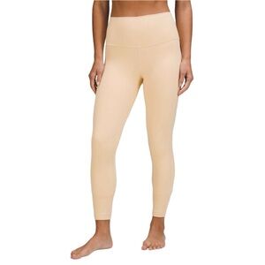Lululemon Align High-Rise Legging 25" Prosecco Yellow Nulu Sz 4